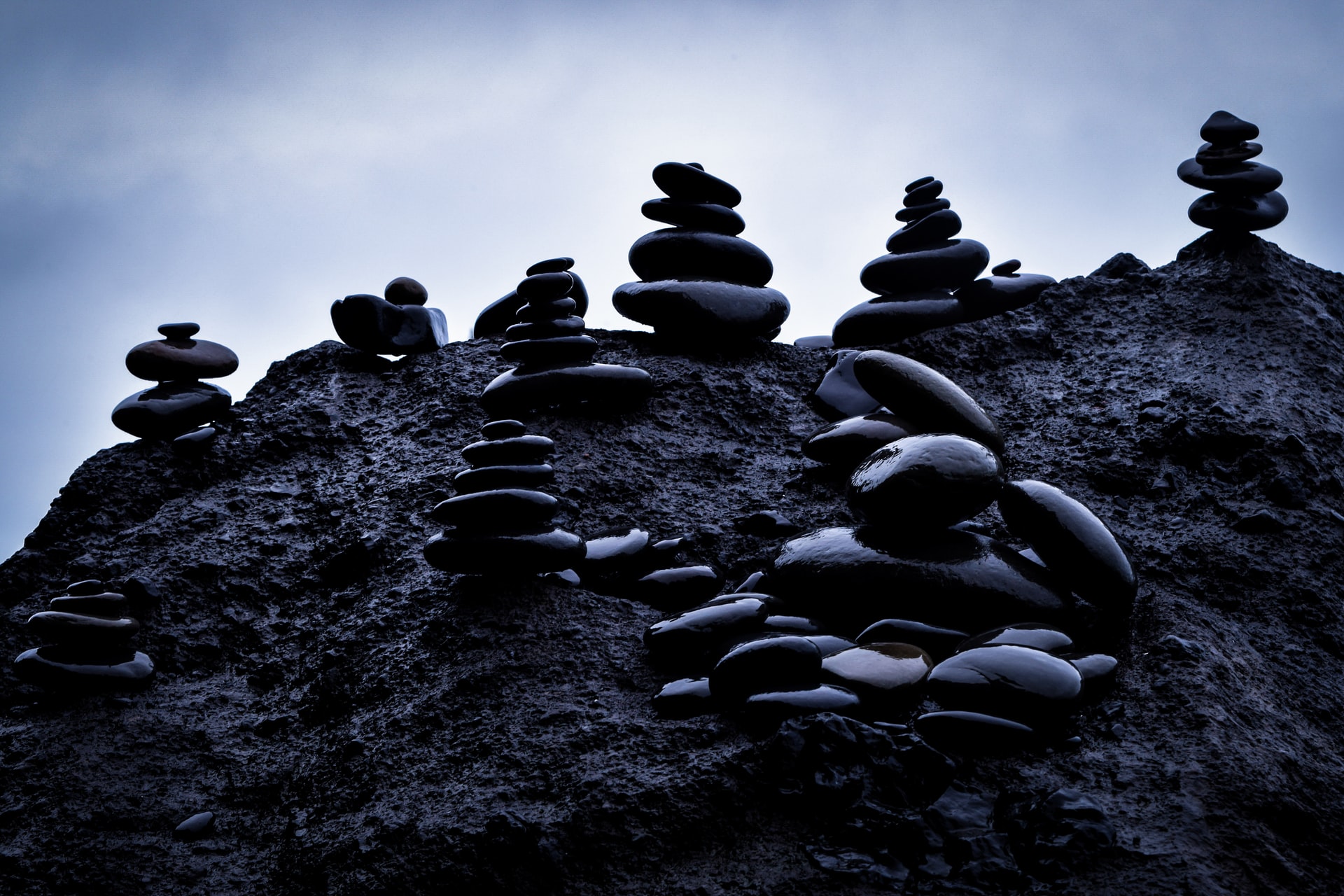 Stacked rocks